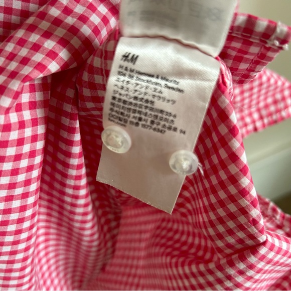 H&M and Label of Graded Goods Gingham Shirt - Picture 6 of 8